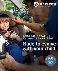 Maxi-Cosi Andi Baby and Toddler 360 Rotating All-in-One Convertible Car Seat