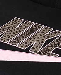 Nike Girls' 2T-6X Wild Warmth Fleece Pull-On Hoodie