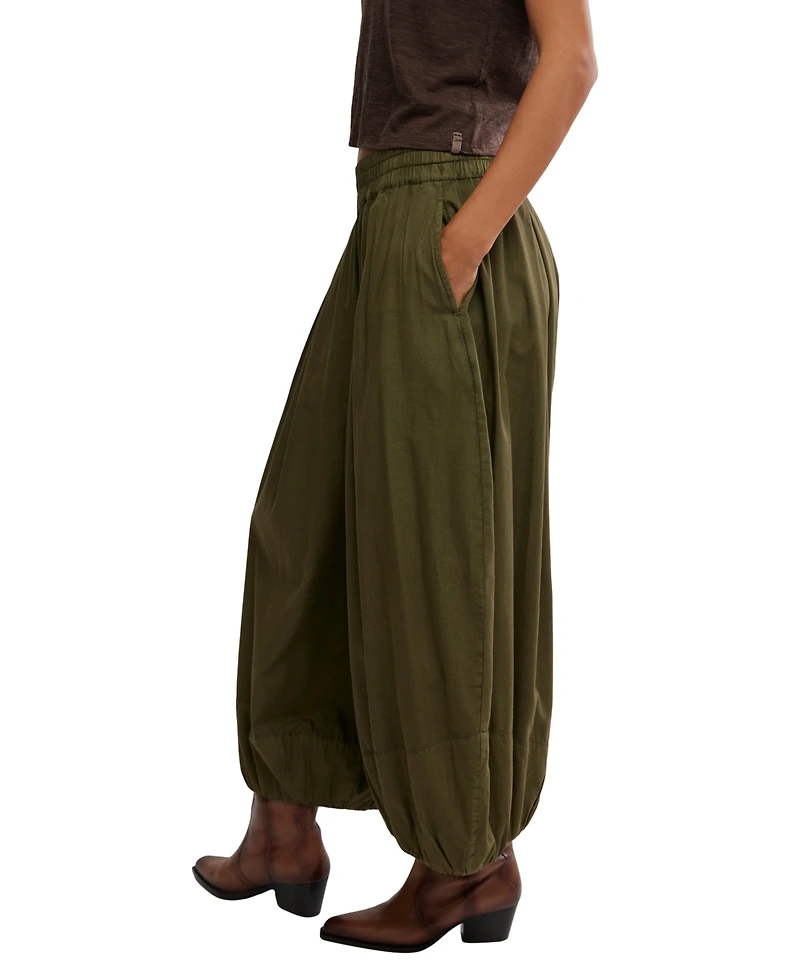 Free People Women's Moonflower Solid Balloon Pants