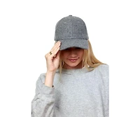 Hat Attack Women's Solid Shetland Cap.