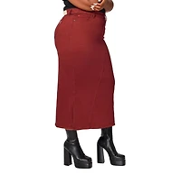 Slink Jeans Women's Color Maxi Skirt