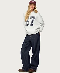 Edikted Women's Gali Plaid 67 Oversized Hoodie