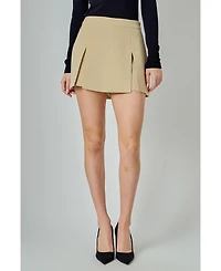 Endless rose Women's Wide Single Pleat Skort