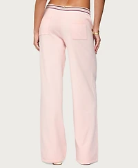 Edikted Women's Miya Stripey Knit Pants