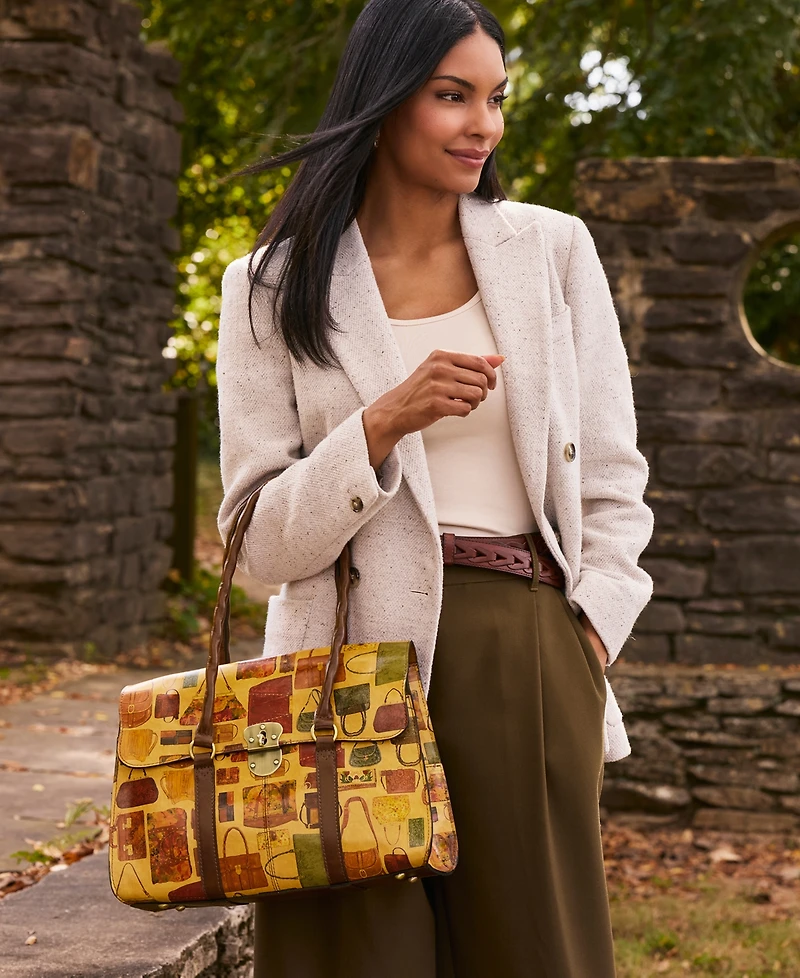 Patricia Nash Vienna Large Satchel Bag