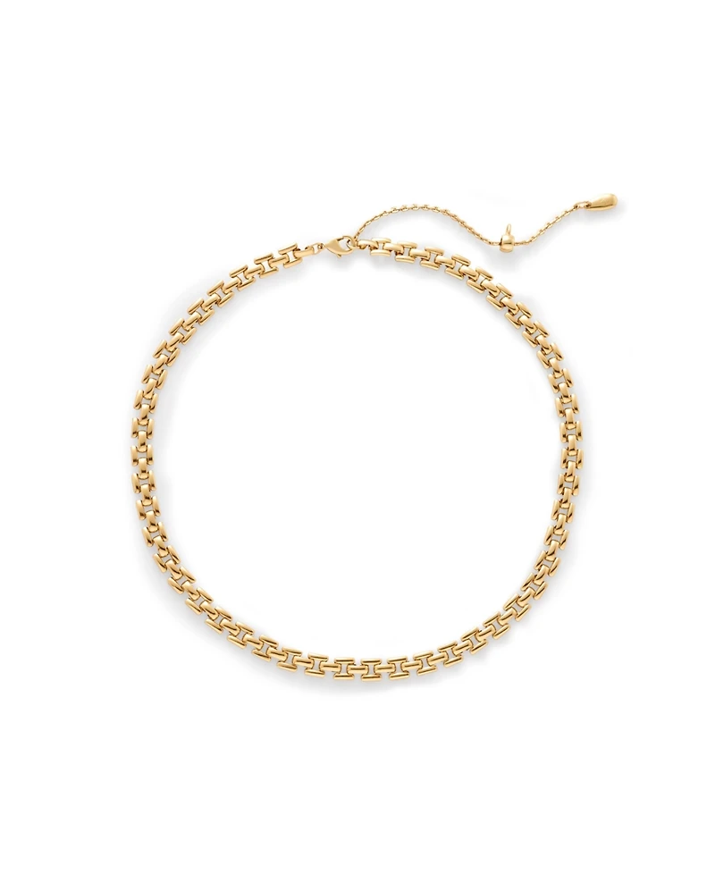 Retro Chic Rome Chain Necklace