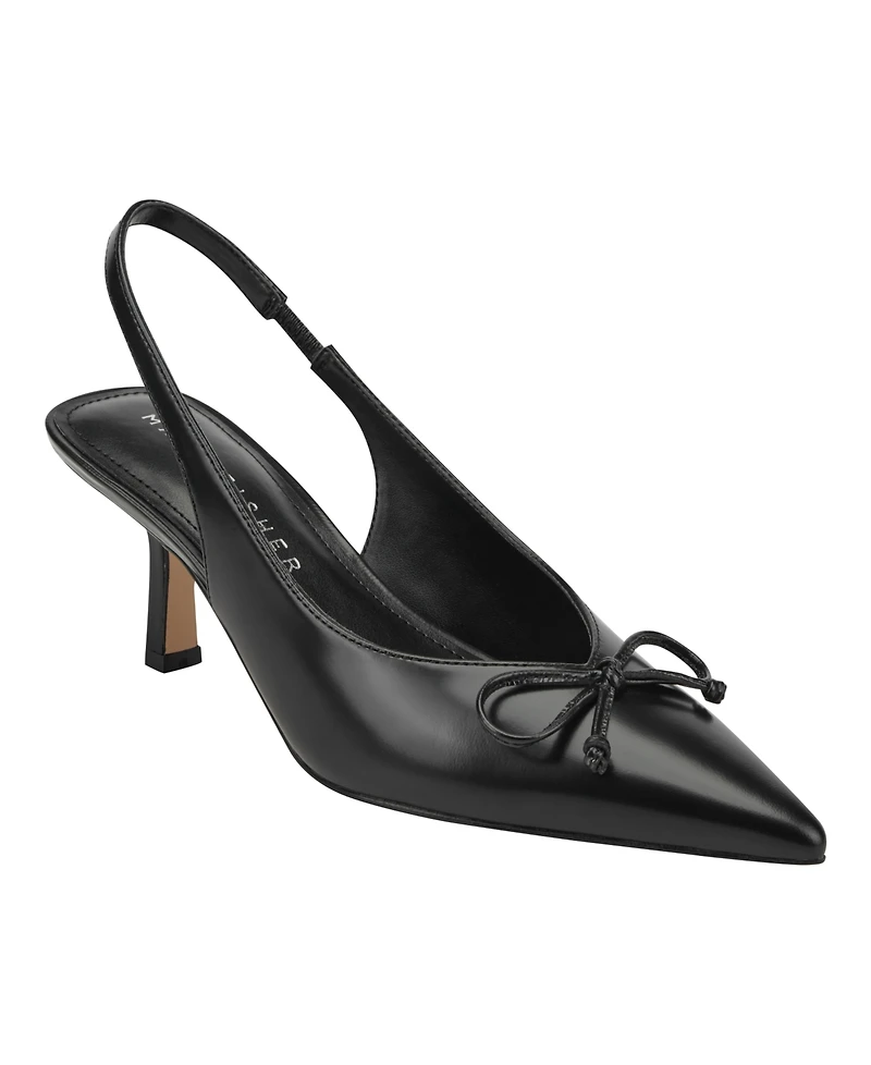 Marc Fisher Ltd Women's Gretel Slingback Kitten Heel Pumps