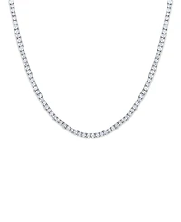 Macy's Diamond Tennis Necklace (8 ct. t.w.) in 14k White Gold