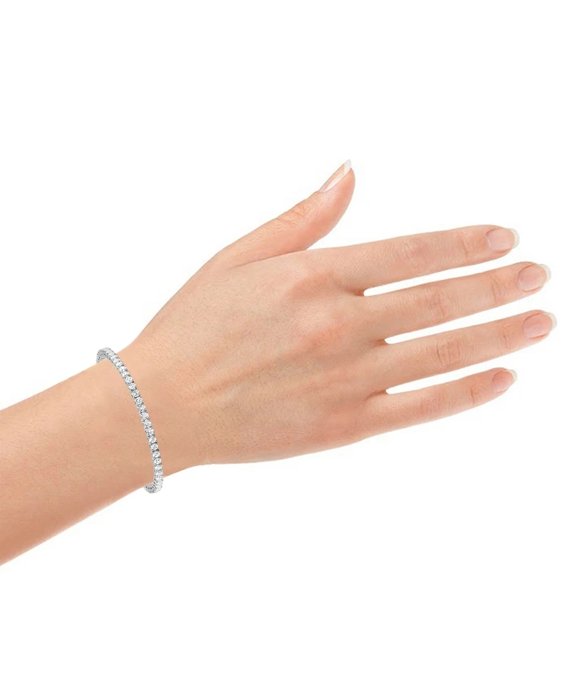 Macy's Diamond (5 ct. t.w.) Bracelet in 14k White Gold