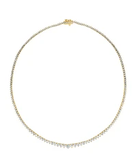 Macy's Diamond (3 ct. t.w.) Necklace in Sterling Silver with Micron Plating