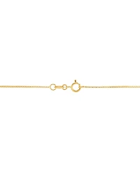 Macy's Solid Box Chain Necklace in 14K Yellow Gold