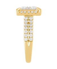 Macy's Diamond Engagement Ring (2 ct. t.w.) in 10k Yellow Gold