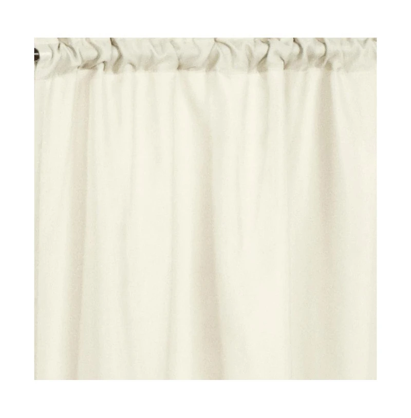Thermavoile Rhapsody Lined Light Filtering Thermal Barrier Curtains Rod Pocket Curtain Tiers Pair