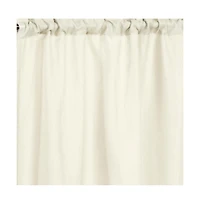 Thermavoile Rhapsody Lined Light Filtering Thermal Barrier Curtains Rod Pocket Curtain Tiers Pair