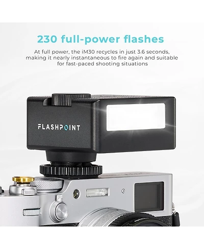 Sony Sony Zv-E10 Mirrorless Camera with 16-50mm Lens, Black Bundle with Flashpoint iM30 Mini Flash for Camera, Memory Card, Shoulder Bag, Filter Kit