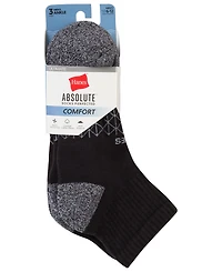 Hanes Men's Ultimate Crew Socks, 3-Pack