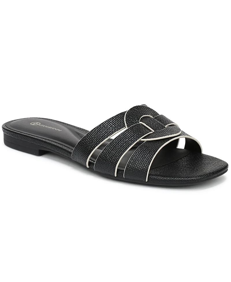 Giani Bernini Women's Norra Slide Flat Sandals, Macy's Exclusive