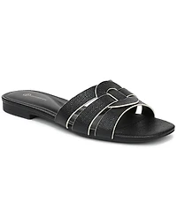 Giani Bernini Women's Norra Slide Flat Sandals, Macy's Exclusive