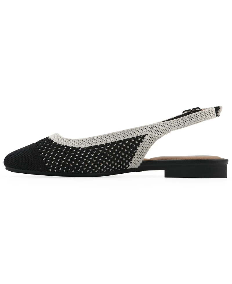 White Mountain Women's Bonie Slingback Flats
