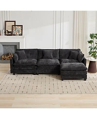 Streamdale Cloud Couch: Flexible, Modular Chenille Sofa for Ultimate Comfort