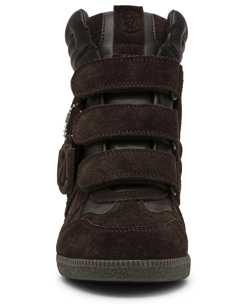Steve Madden Women's Mavis High-Top Lace-Up Wedge Sneakers