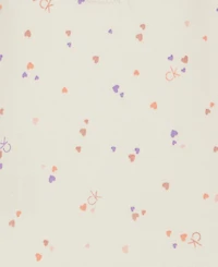 Calvin Klein Baby Girls' Printed Bodysuit and Applique Detail Skirtall, 2-Piece Set