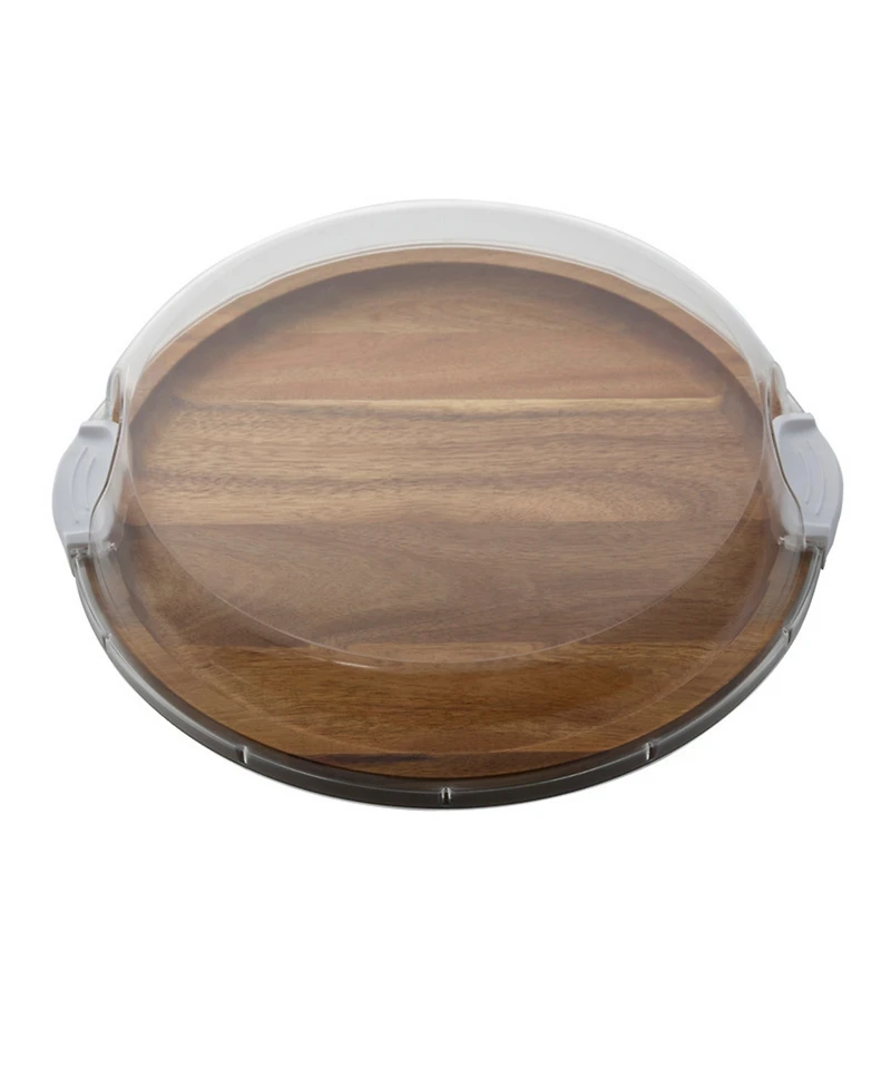 Farberware Round Build-a-Board 3" Acacia Cutting Board