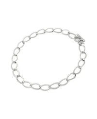 Robert Lee Morris Soho Silver Link Collar Necklace