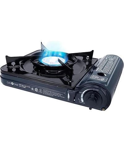 Aofar New 10,000 Btu Csa List Portable Butane Gas Stove with Carrying Case Csa Listed- Midnight