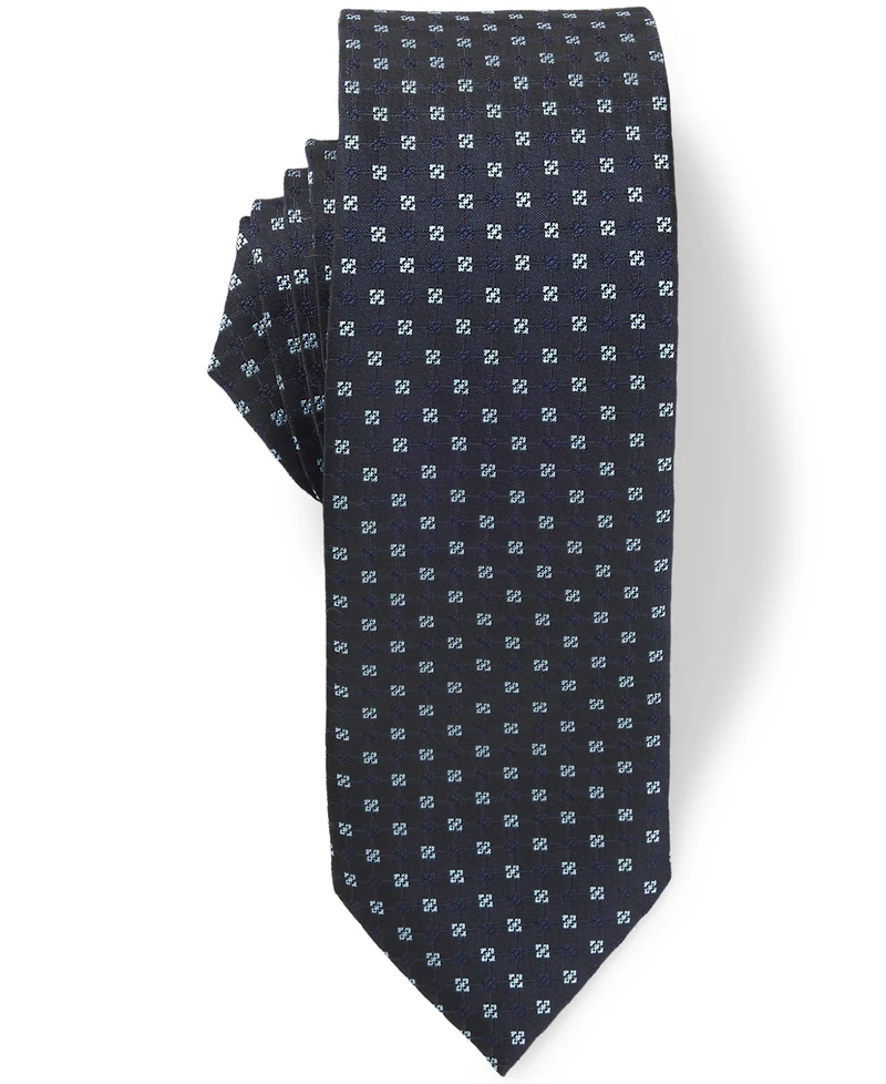 Boss by Hugo Boss Men's Silk-Blend Jacquard Pattern Tie