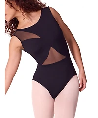 Capezio Women's Soft Elegance Asymmetrical Boat Neck Leotard