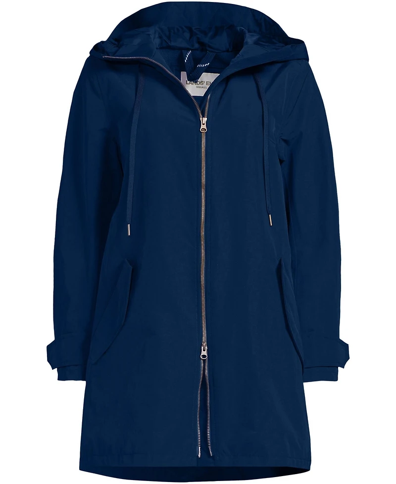 Lands' End Women's Squall A-Line Rain Jacket