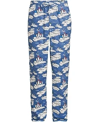 Lands' End Big & Tall Flannel Pajama Pants