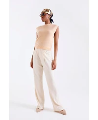 1982 Women's Zarah Crew Neck Cashmere Knit Vest