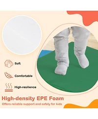 7 Pieces Toddlers Climbing Toys with Epe Foam and Removable Pu Leather