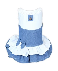 Parisian Pet Denim Spring Dress