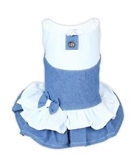 Parisian Pet Denim Spring Dress