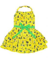 Parisian Pet Cactus Tiered Dress