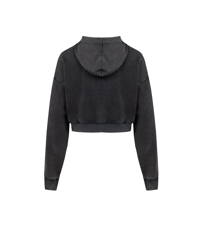 Pcfg Men's Acid-Wash Cotton Full-Zip Hooded Sweatshirt