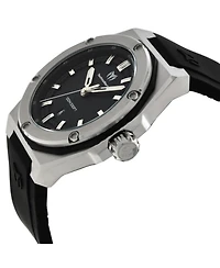 Technomarine Men's Tm-416072 Quartz 3 Hand Black Dial Watch