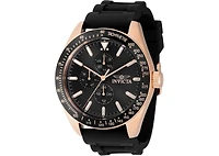 Invicta Men's 38407 Aviator Quartz VH67 Black Dial Watch