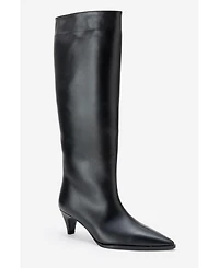 Forever & Always Shoes Siora Leather Knee High Boot (Women)