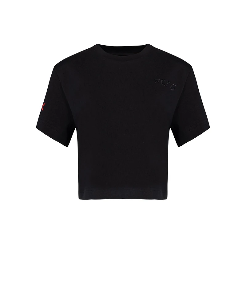 Pcfg Women's Padded Shoulder Cotton T-Shirt