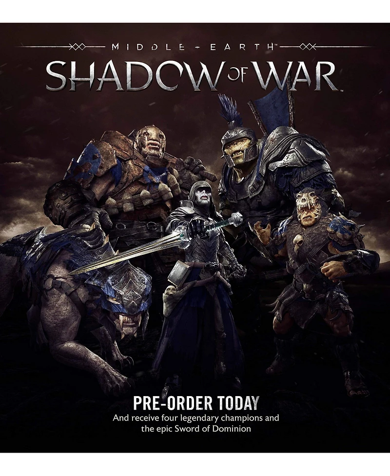 Warner Bros Middle Earth: Shadow Of War Gold Edition