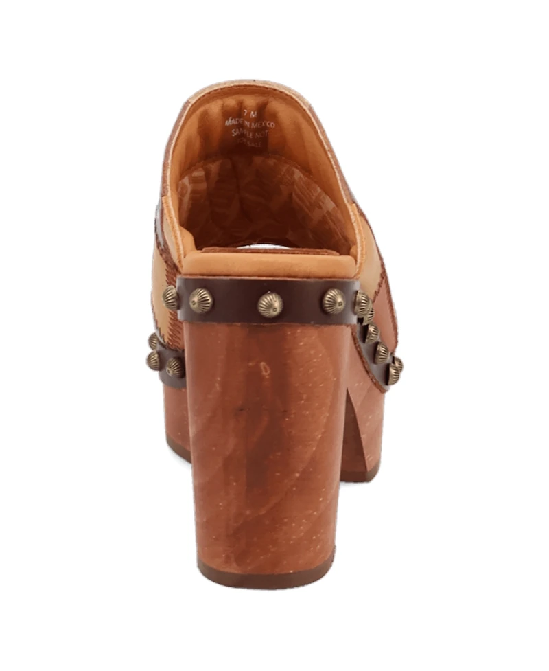 Dingo Women's Mosaic Wooden Sandal