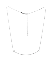 Pre-Owned Tiffany & Co T Smile Pendant Necklace