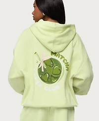 Edikted Women's Matcha Lover Oversized Hoodie