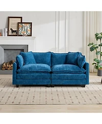 Streamdale Furniture Streamdale Cloud Couch: Ultimate Comfort Chenille Sofa with Ergonomic Support