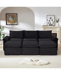 Streamdale Furniture Streamdale Modern corduroy cloud sofa, freely combined