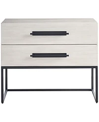 Universal Furniture 28" Dwell Metal Base Nightstand